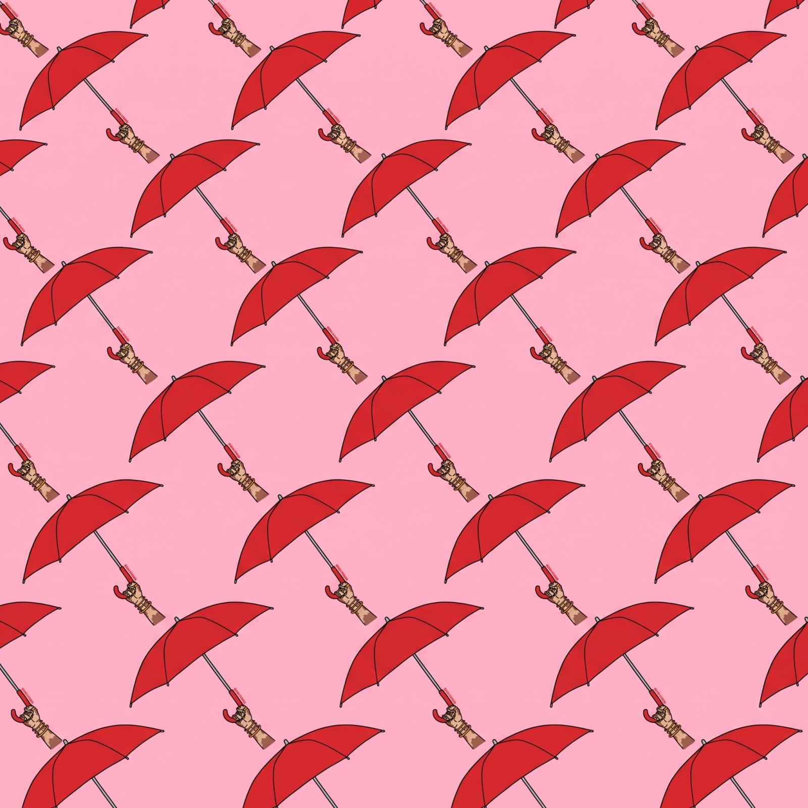 red umbrellas for sex worker's rights